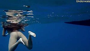 Can You Handle This Tenerife Babe Swimming Naked Underwater?