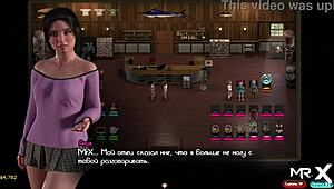 In the hospital, a cartoon doctor treats his anime patient with special care during episode 2 scene 45