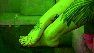 master class on foot fetish with cristian cipriani in colombian classroom