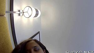 Petite 18+ Teen Sucked and Screwed on Spy Cam