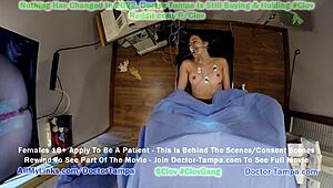 Virgin orphan Blaire Celeste examined hard by Doctor Tampa and Nurse Stacy Shepard