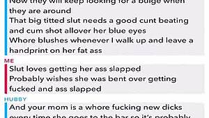 She shares her nude secrets with her cheating husband via webcam, revealing every dirty detail in their intimate narrative.