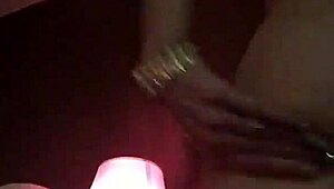 Trimmed video clip of a blonde