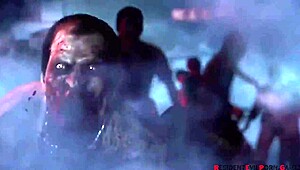 Jill和Claire在狂野《生化危机》性爱合集中支配Leon！