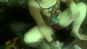 Insatiable blonde milf housewife gives greedy blowjobs to cuckold in brazilian amateur scene