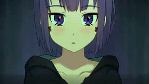 Vel als geile dämonische Freundin zurück in Anime Hentai Story