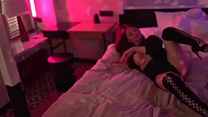 Russian MILF Undresses and Rips Clothes