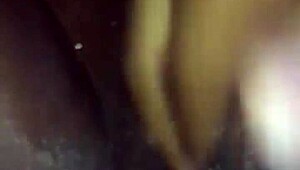 ebony beauty squirts in scene