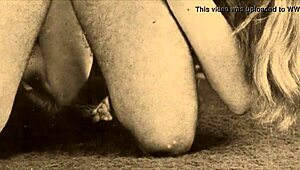 Antique blowjob and handjob