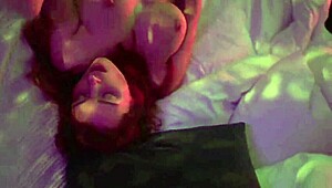 Russian MILF Undresses and Rips Clothes