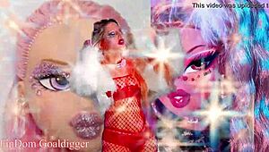 Dance in lingerie as belly dancer slave 😈