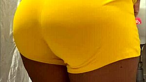 Hidden Cam Catches Stepmom Changing Clothes In The Bathroom