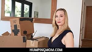 Humping Lilly James hard, I make her rich while she makes me cum with Alex Jett!