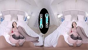 my amazing girlfriend surprises with vr anal for valentines