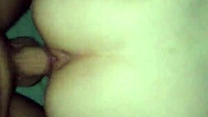 Tattooed couple in pov position