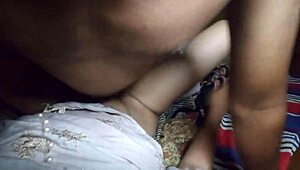 Excited amateur homemade scene