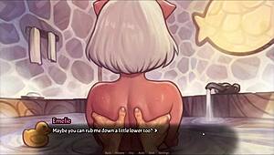 Pig Princess Pussy Soaks From Butt Massage!