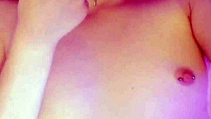 Horny teen 18+ films naked solo video for daddy at work