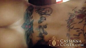 They begged for mouth cumshots in threesome