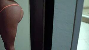 solo fishnet play with stunning milf nikita