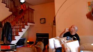 Neird Teenage Slut in Uniform Dominates Hardcore Sex