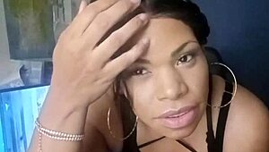 Angelg poses seductively for the camera while Kuzz dives into her pussy!