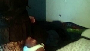 Angelg poses seductively for the camera while Kuzz dives into her pussy!