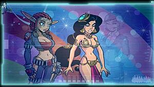 Akabur's star channel part five features an anime princess in a fun episode.