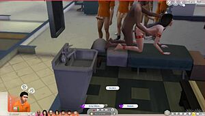 Dr Huxtable dominates with raw power!