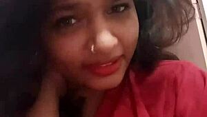 Sarika, a sexy desi teen, engages in dirty sex talk with her step brother at college.