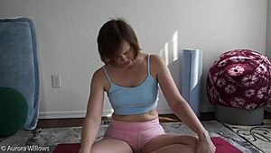 I learned so much from granny in yoga today