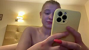 hot babe teasing with juicy ass, don't cum