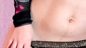 delicious footjob on big ass with cum