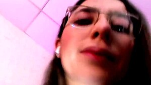 delicious footjob on big ass with cum