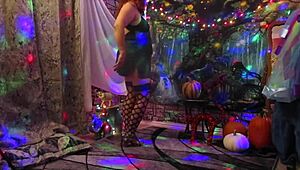 hotwife steffi green dances pussy in chemise alt version