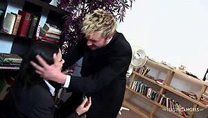 Blonde Stunner and Friend Crave Sharing a Hard Cock