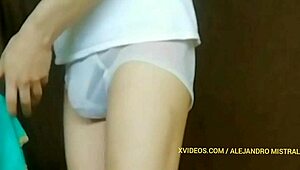 Hey Alejandro, showing off that huge bulge in tight briefs?