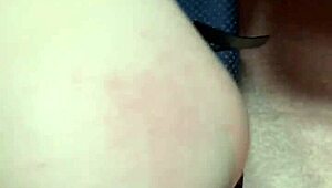 Ferry compartment rude passenger fucks teen hard with nasty footjob and deepthroat action