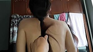 morning routine with girlfriend before work