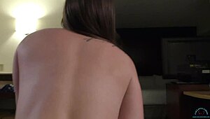 i watch taylor pierce, the cum slut, cum during her missionary visit