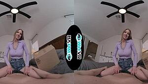 wetvr octavia red rocks first vr blowjob