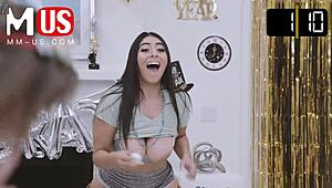 hey, wanna see violet myers and troy francisco get wild in jerkaoke ep 1 with deepthroat action?