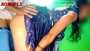 bold indian wife bent over for hardcore doggystyle