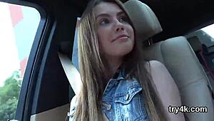 Lovable Nympho Sucks Penis in POV and Gets Wet Cunt Drilled