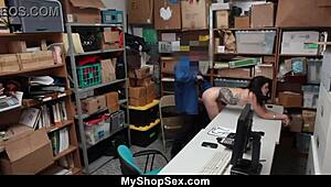 Teen suspect strip-searched in back room for stolen goods