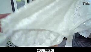 pervy stepbrother makes gia derza pay with blowjob and handjob