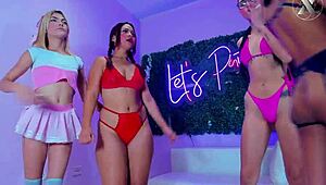 I Dance with Four Wild Girls Before Group Action