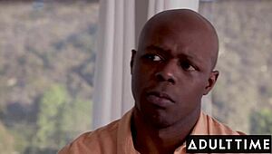 adult time - naughty teen haley reed seduces cheating husband while wife watches in shock.