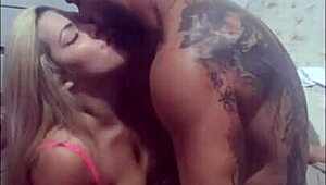 Latina gives bare ass to neighbor intensely