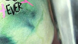 white panties get cum from boyfriend